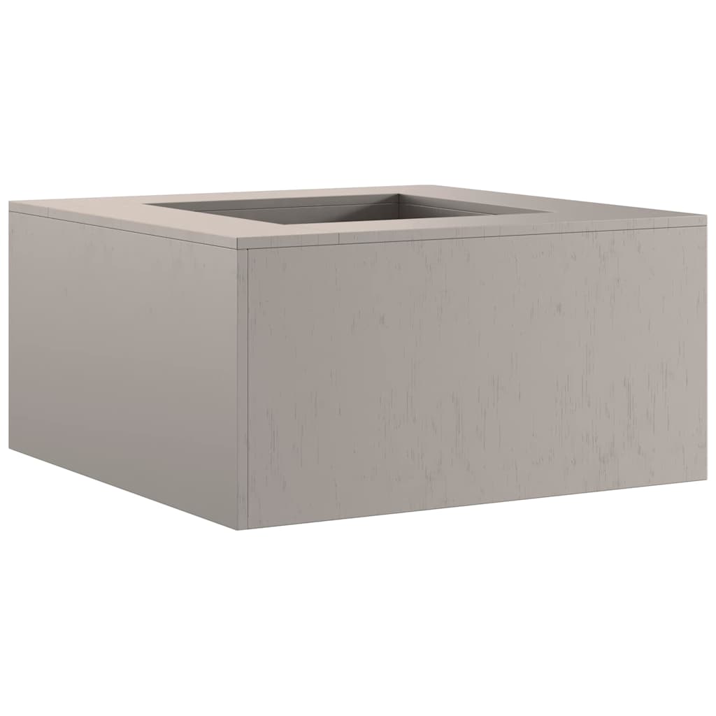 Focolare Marrone 80 x 80 x 40 cm acciaio corten 858921