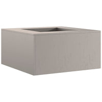 Focolare Marrone 80 x 80 x 40 cm acciaio corten 858921