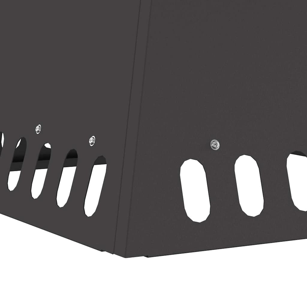 Focolare Nero 48 x 48 x 40 cm Acciaio laminato a freddo 858922