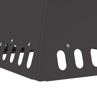 Focolare Nero 48 x 48 x 40 cm Acciaio laminato a freddo 858922