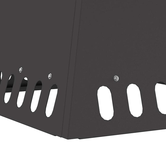 Focolare Nero 48 x 48 x 40 cm Acciaio laminato a freddo 858922