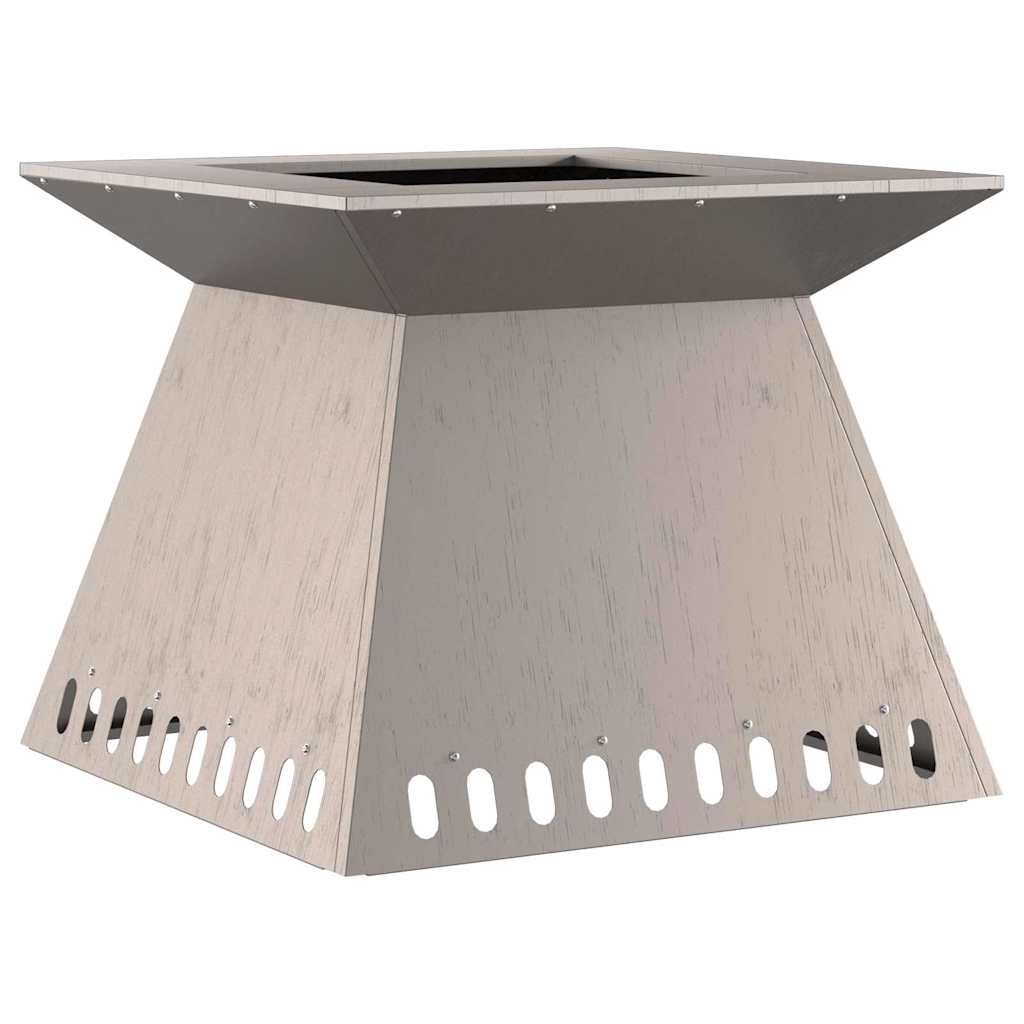 Focolare Marrone 60 x 60 x 50 cm acciaio corten 858925