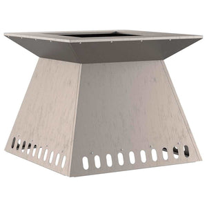 Focolare Marrone 60 x 60 x 50 cm acciaio corten 858925