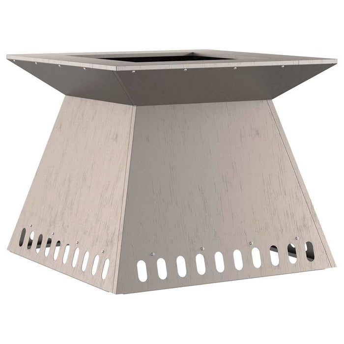 Focolare Marrone 60 x 60 x 50 cm acciaio corten 858925