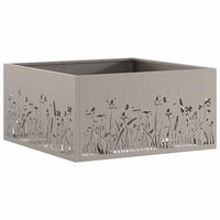 Focolare Marrone 60 x 60 x 30 cm acciaio corten 858927