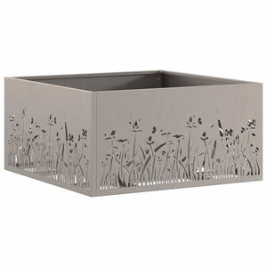 Focolare Marrone 60 x 60 x 30 cm acciaio corten 858927