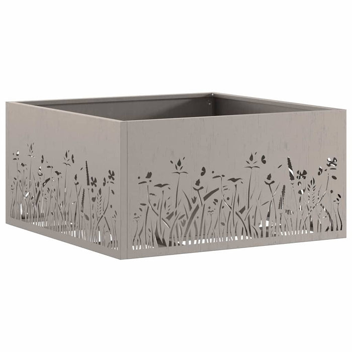 Focolare Marrone 60 x 60 x 30 cm acciaio corten 858927