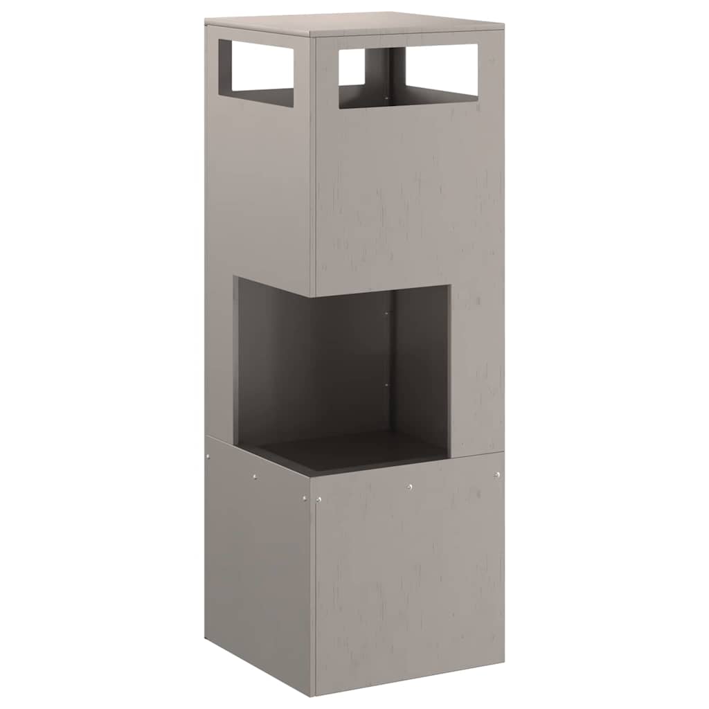 Focolare Marrone 35 x 35 x 100 cm acciaio corten 858931