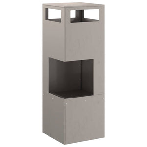 Focolare Marrone 35 x 35 x 100 cm acciaio corten 858931