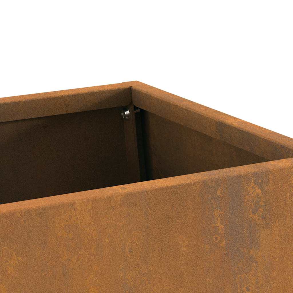 Focolare Marrone 60 x 35 x 100 cm acciaio corten 858939