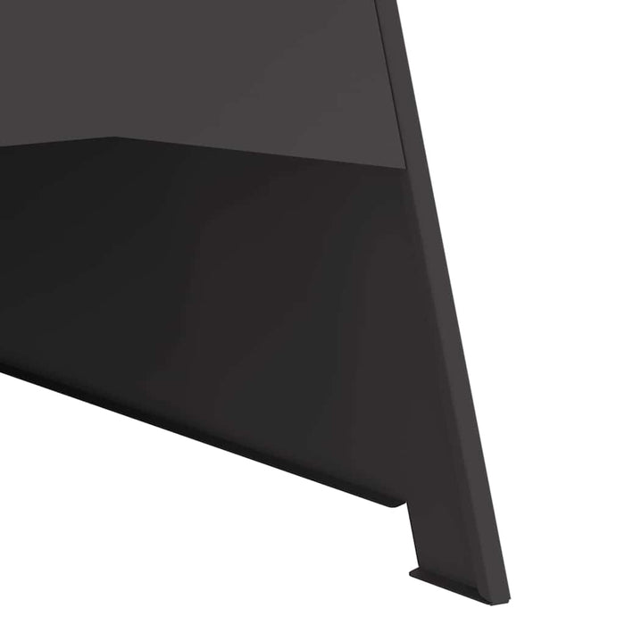 Focolare Nero 50 x 50 x 95 cm Acciaio laminato a freddo 858940