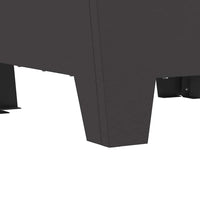 Focolare Nero 50 x 50 x 38 cm Acciaio laminato a freddo 858942