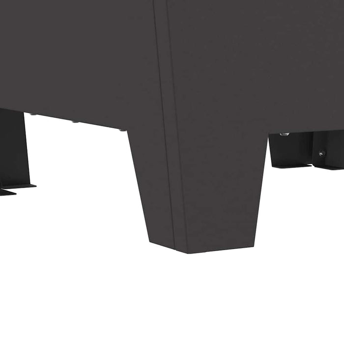 Focolare Nero 50 x 50 x 38 cm Acciaio laminato a freddo 858942