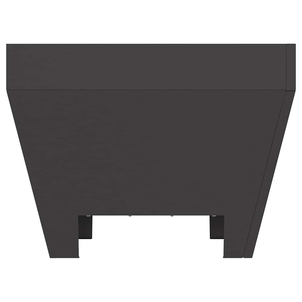 Focolare Nero 50 x 50 x 38 cm Acciaio laminato a freddo 858942