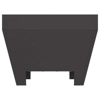 Focolare Nero 50 x 50 x 38 cm Acciaio laminato a freddo 858942