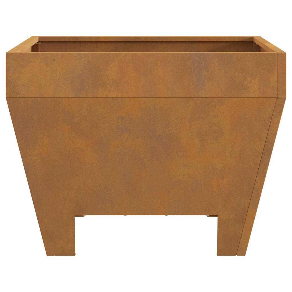 Focolare Marrone 50 x 50 x 38 cm acciaio corten 858943