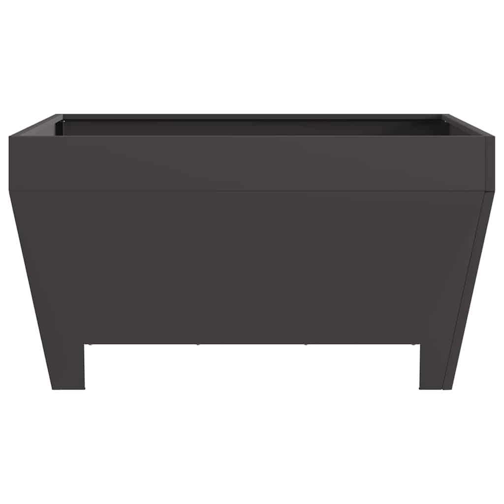 Focolare Nero 80 x 80 x 43 cm Acciaio laminato a freddo 858944