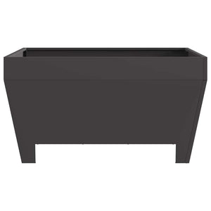 Focolare Nero 80 x 80 x 43 cm Acciaio laminato a freddo 858944