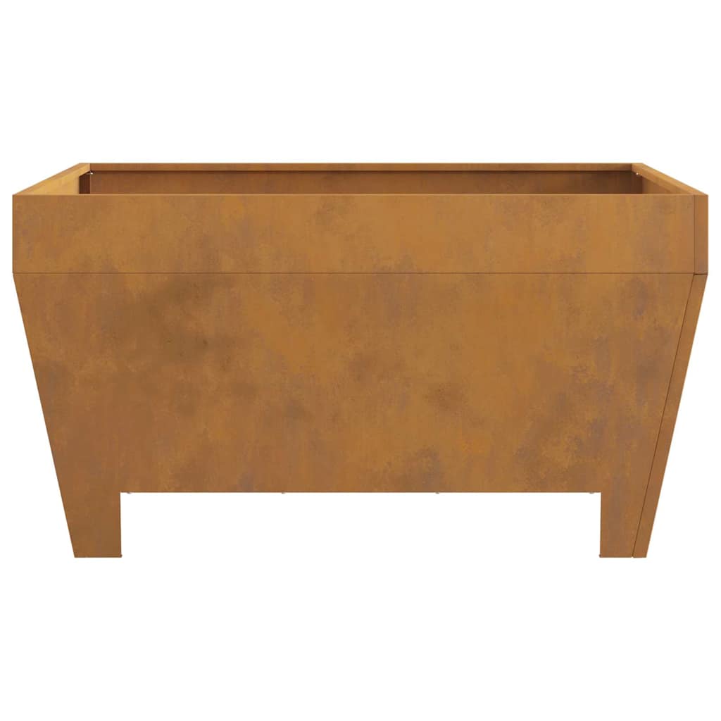 Focolare Marrone 80 x 80 x 43 cm acciaio corten 858945