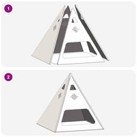 Focolare Nero 50 x 50 x 51 cm Acciaio laminato a freddo 858952