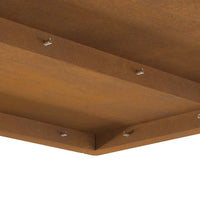 Focolare Marrone 60 x 60 x 30 cm acciaio corten 858955