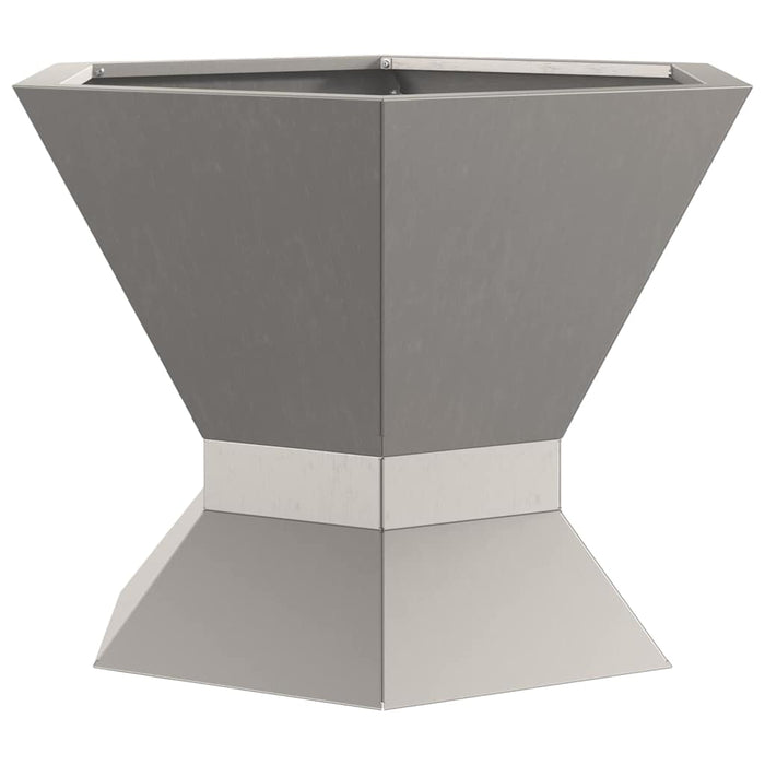 Focolare Marrone 50 x 50 x 40 cm acciaio corten 858961