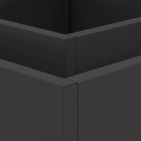 Focolare Nero 60 x 60 x 30 cm Acciaio laminato a freddo 858962