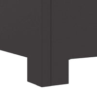 Focolare Nero 60 x 60 x 30 cm Acciaio laminato a freddo 858962