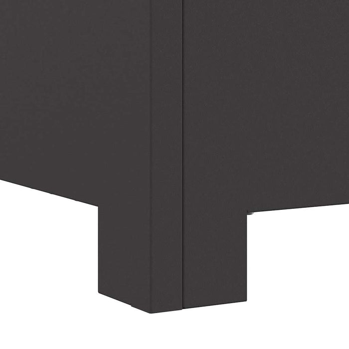 Focolare Nero 60 x 60 x 30 cm Acciaio laminato a freddo 858962