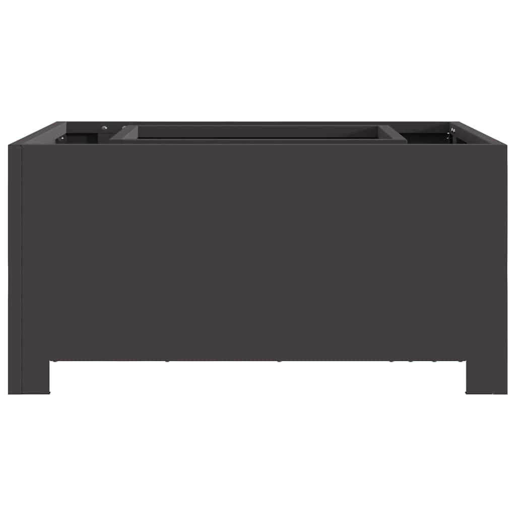 Focolare Nero 60 x 60 x 30 cm Acciaio laminato a freddo 858962