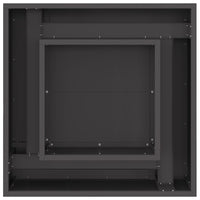 Focolare Nero 60 x 60 x 30 cm Acciaio laminato a freddo 858962