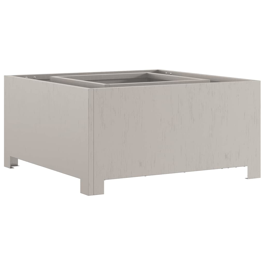 Focolare Marrone 60 x 60 x 30 cm acciaio corten 858963