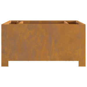Focolare Marrone 60 x 60 x 30 cm acciaio corten 858963