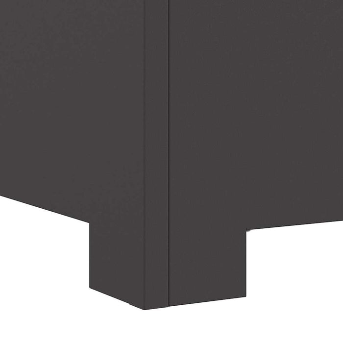 Focolare Nero 80 x 80 x 40 cm Acciaio laminato a freddo 858964