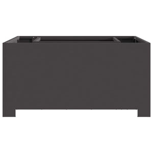 Focolare Nero 80 x 80 x 40 cm Acciaio laminato a freddo 858964