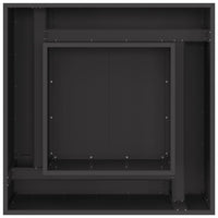 Focolare Nero 80 x 80 x 40 cm Acciaio laminato a freddo 858964