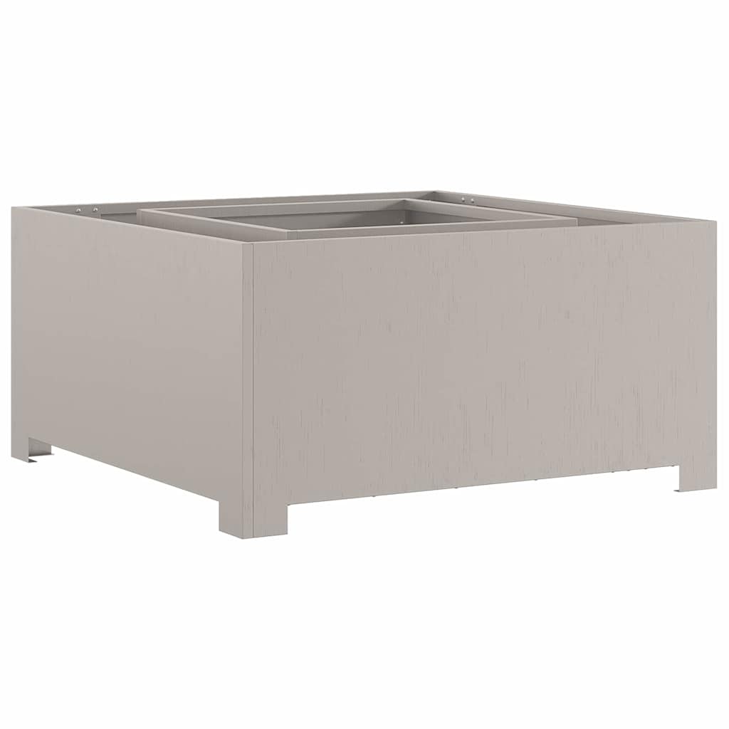 Focolare Marrone 80 x 80 x 40 cm acciaio corten 858965