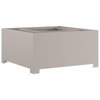 Focolare Marrone 80 x 80 x 40 cm acciaio corten 858965