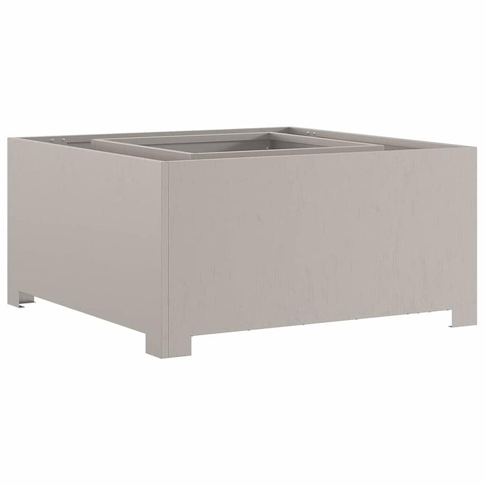 Focolare Marrone 80 x 80 x 40 cm acciaio corten 858965