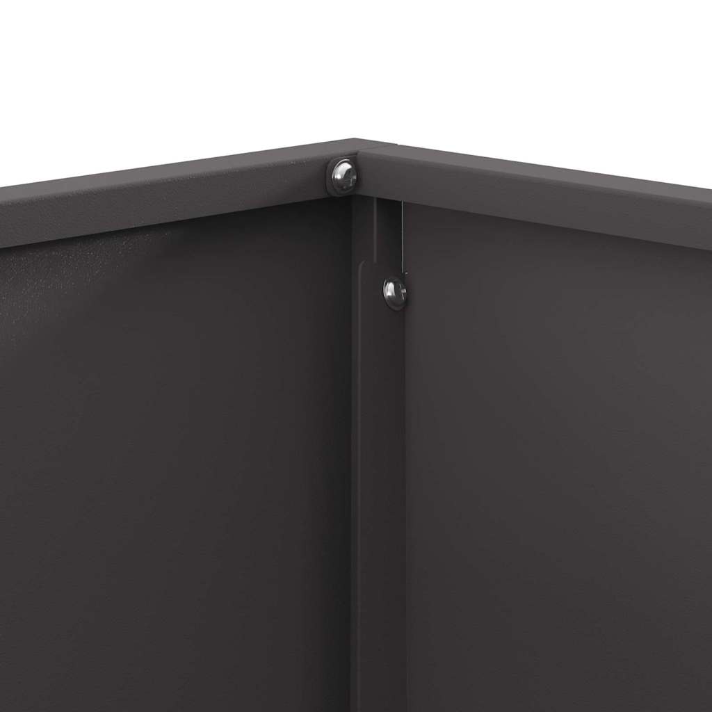 Focolare Nero 60 x 60 x 30 cm Acciaio laminato a freddo 858966