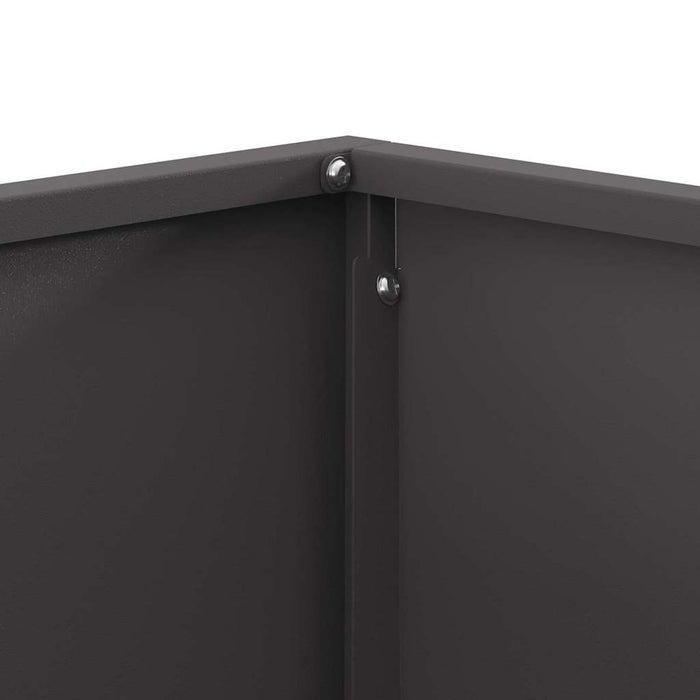 Focolare Nero 60 x 60 x 30 cm Acciaio laminato a freddo 858966
