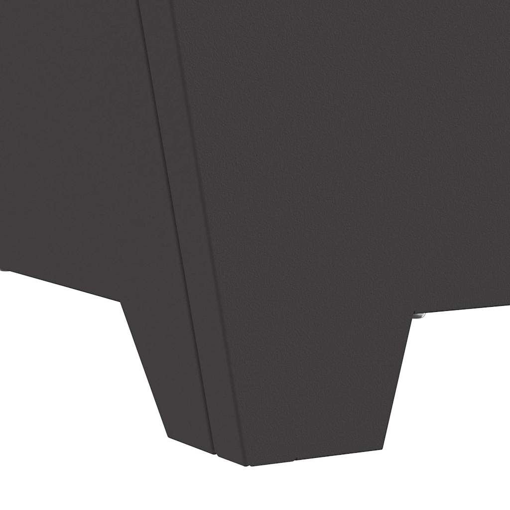 Focolare Nero 60 x 60 x 30 cm Acciaio laminato a freddo 858966