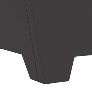 Focolare Nero 60 x 60 x 30 cm Acciaio laminato a freddo 858966