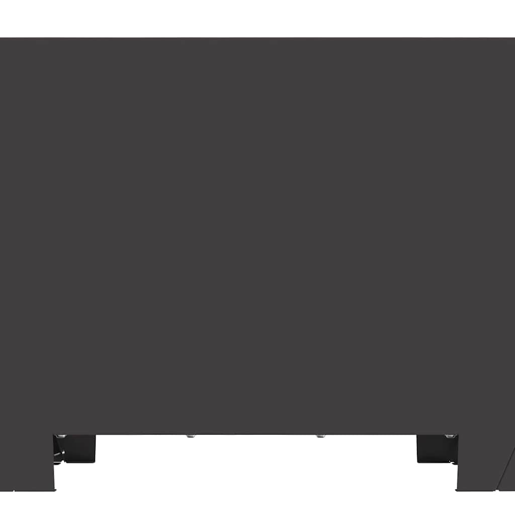 Focolare Nero 60 x 60 x 30 cm Acciaio laminato a freddo 858966