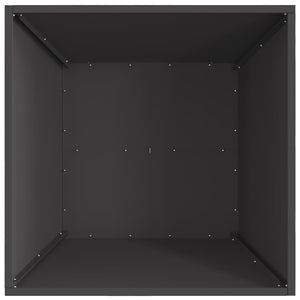 Focolare Nero 60 x 60 x 30 cm Acciaio laminato a freddo 858966