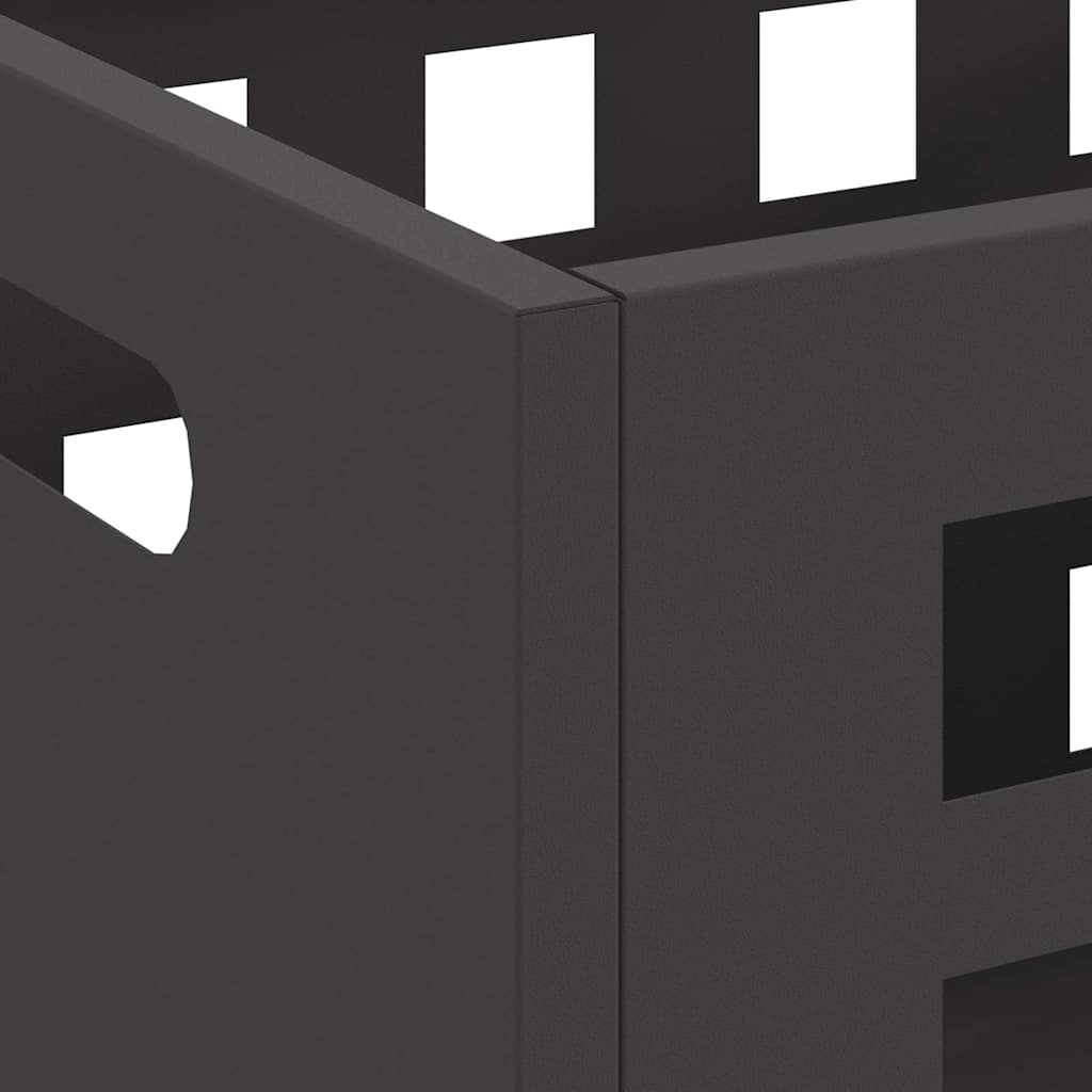 Focolare Nero 50 x 30 x 40 cm Acciaio laminato a freddo 858970