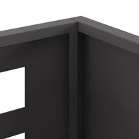 Focolare Nero 50 x 30 x 40 cm Acciaio laminato a freddo 858970