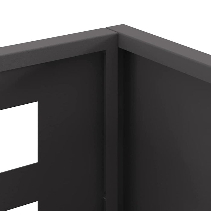 Focolare Nero 50 x 30 x 40 cm Acciaio laminato a freddo 858970