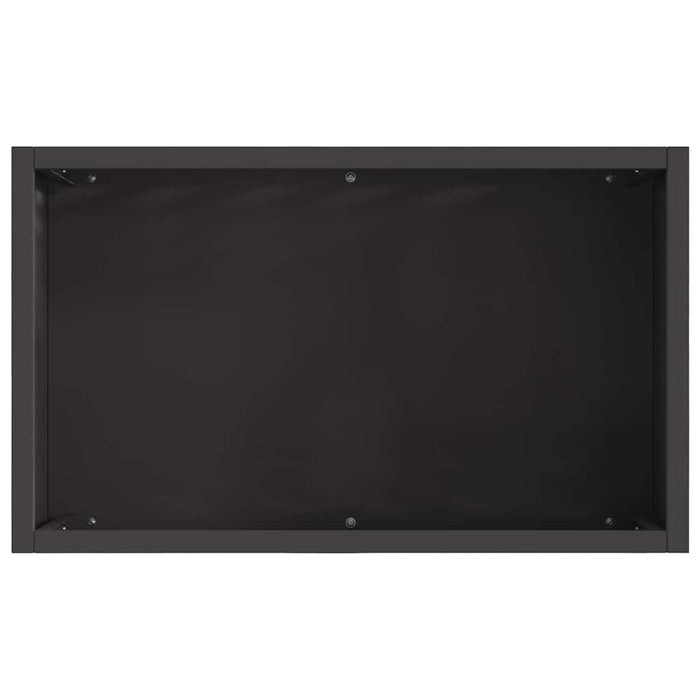 Focolare Nero 50 x 30 x 40 cm Acciaio laminato a freddo 858970