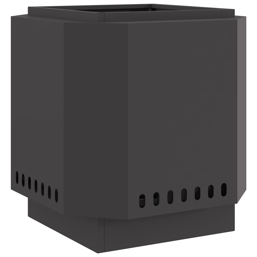 Focolare Nero 48 x 48 x 51 cm Acciaio laminato a freddo 858976